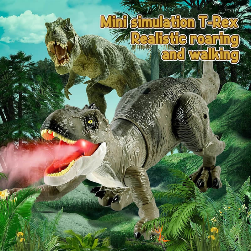 Remote Control Dinosaur for Boys, Robot Dinosaur Toys for Kids, RC Dinosaur with Realistic Legs & Spray Stream,Remote Dinosaur Toys for Kids Birthday Gift