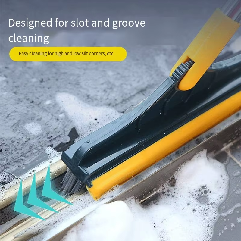 High Quality 3-in-1 Outdoor & Patio Brush Stainless Telescopic Pole with Quick Coupling for Floor Cleaning