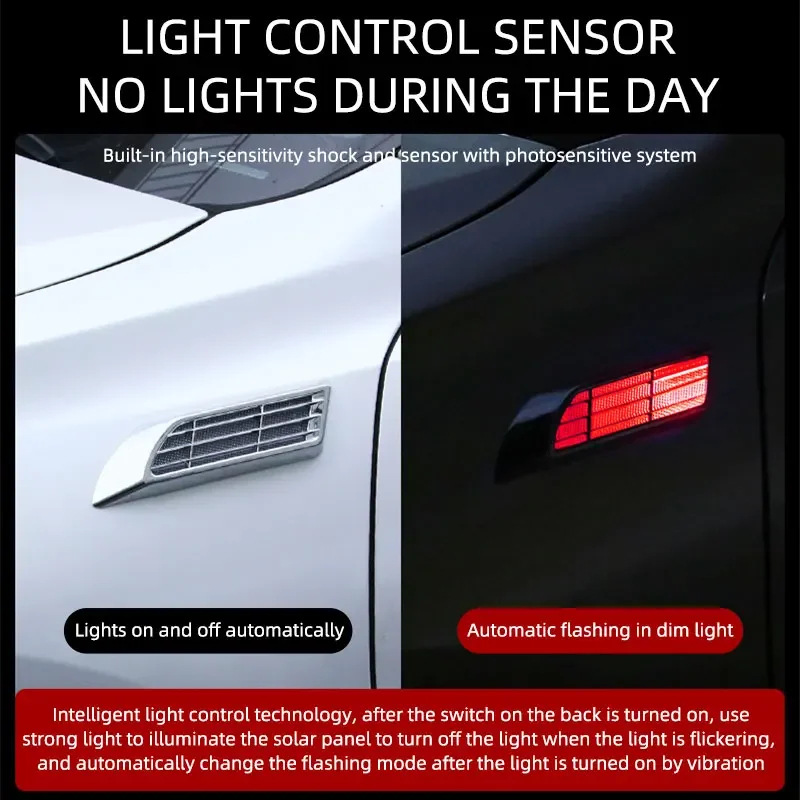 Solar-powered anti-collision multicolored warning light