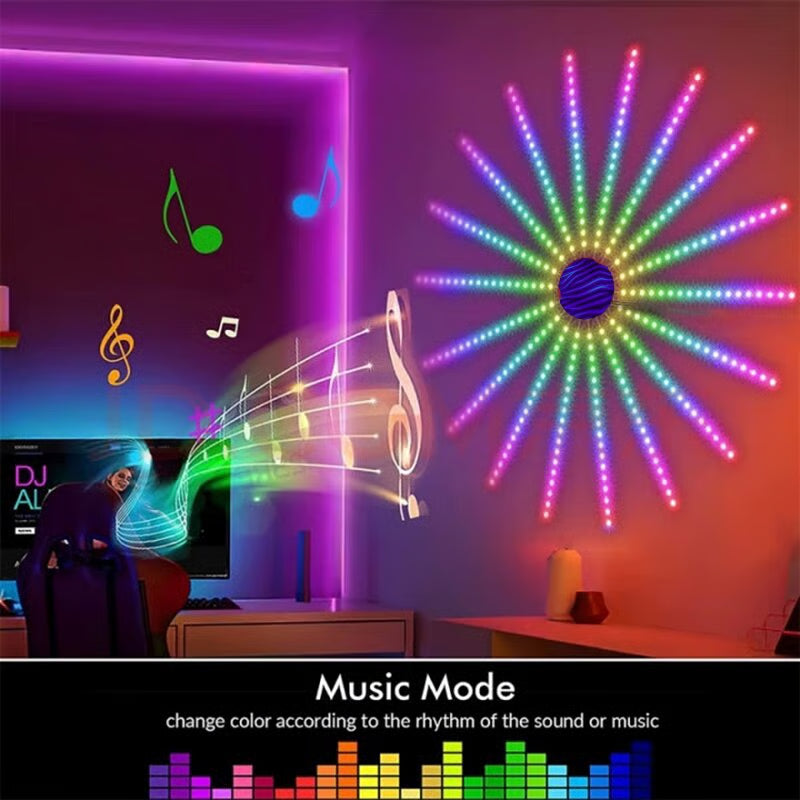 स्मार्ट फायरवर्क एलईडी बत्ती🔥