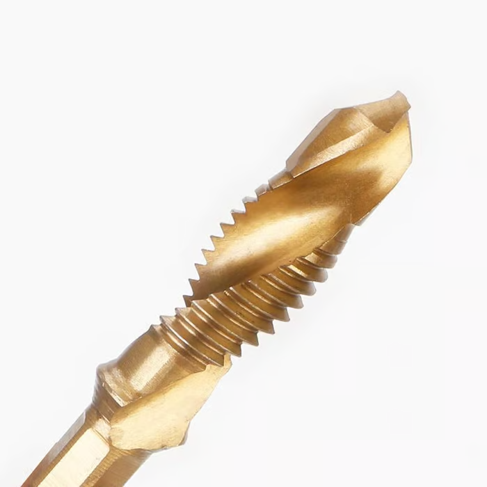 6 Piece Metric Thread Tap Drill Bits Set（Excluding machines）