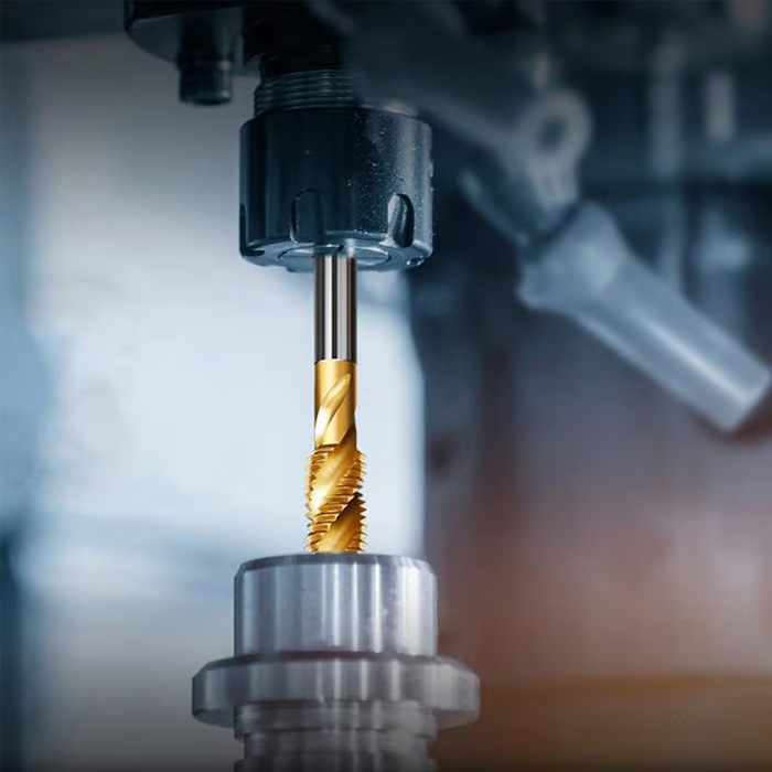 6 Piece Metric Thread Tap Drill Bits Set（Excluding machines）