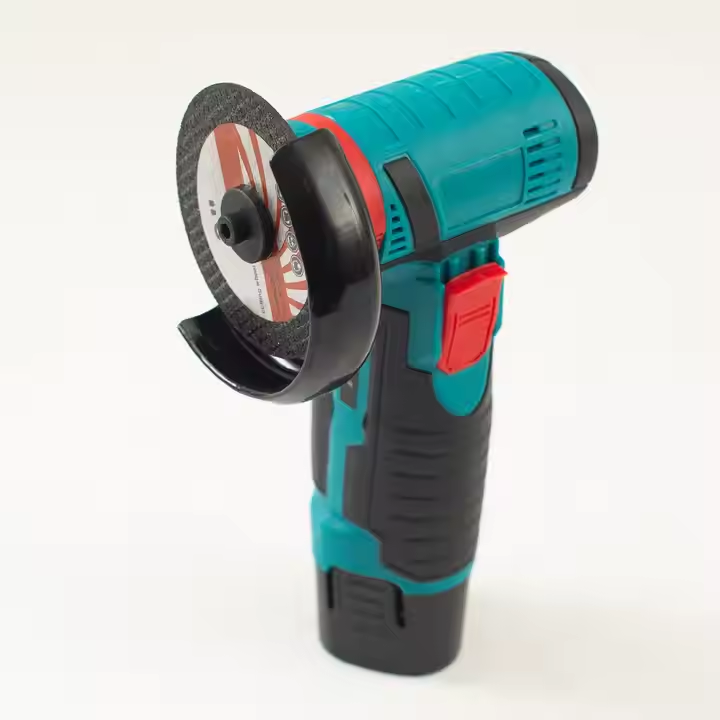 "Compact Power – Mini 12V Cordless Angle Grinder for Fast, Precise Grinding!"