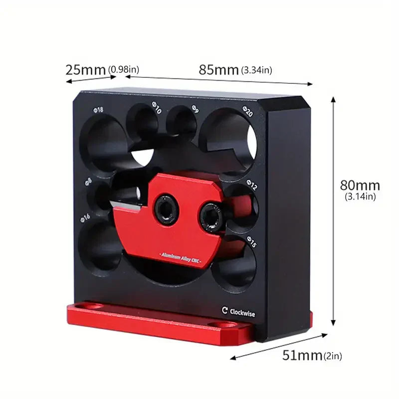 Adjustable Round Turner for 8-hole Electric Drill