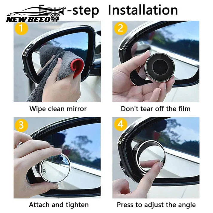 Car Blind Spot Mirror（TWO-PCS）