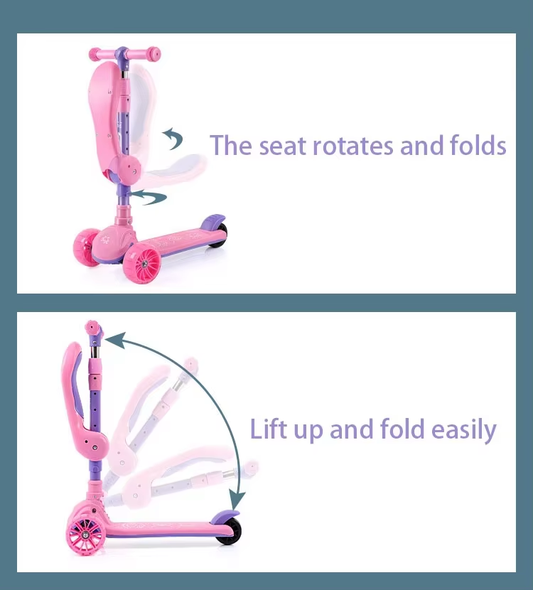 Children's musical scooter