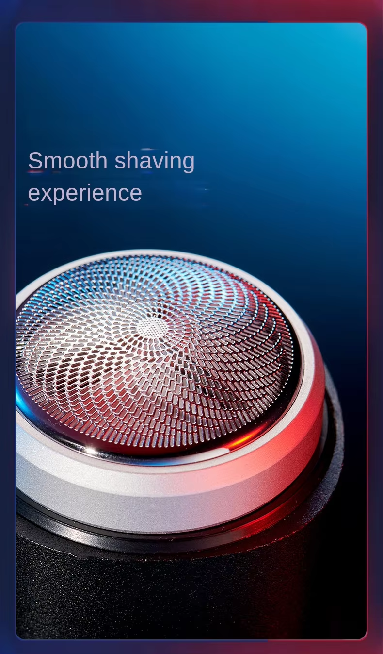 Mini Portable Pocket Shaver Wet and Dry Electric Razor Rechargeable Shaving Machine for Men Single Blade Electric Shavers