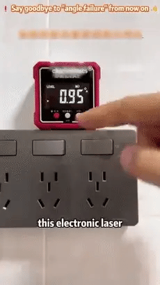 🎁2082 Magnetic Digital Angle Finder with Electronic Laser