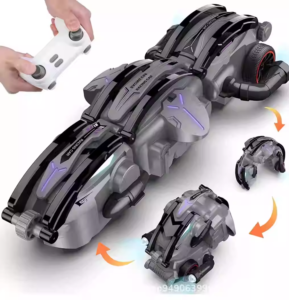Wholesale 360 Degree Rolling Snake Remote Control Stunt Car 2.4G High Speed Car Toy for Kids
