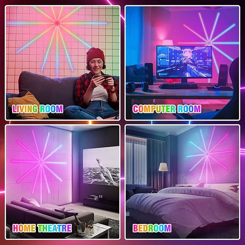 स्मार्ट फायरवर्क एलईडी बत्ती🔥