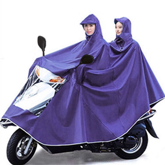 2025 model double-seat extended motorcycle jacket (windproof, rainproof, enlarged, lightweight)