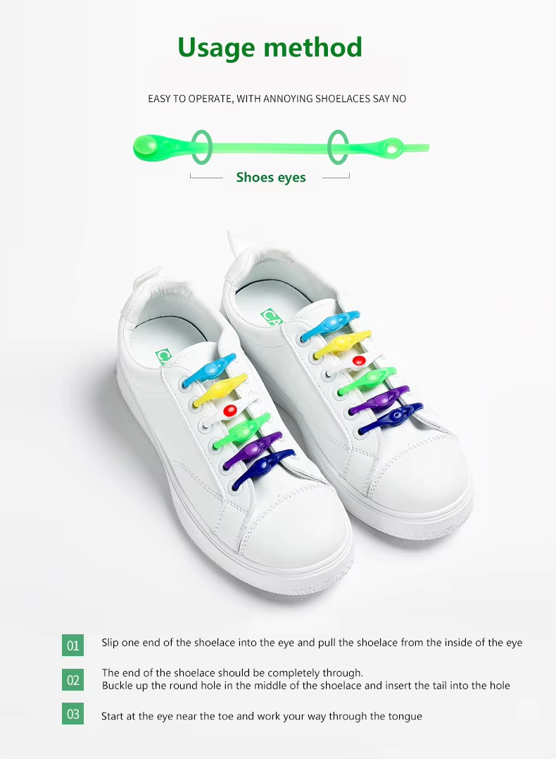 Lazy Man Fashion Shoelaces